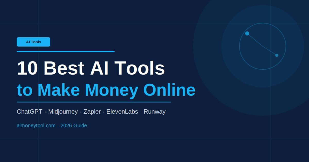 What Are the Best AI Tools to Make Money Online in 2026?
