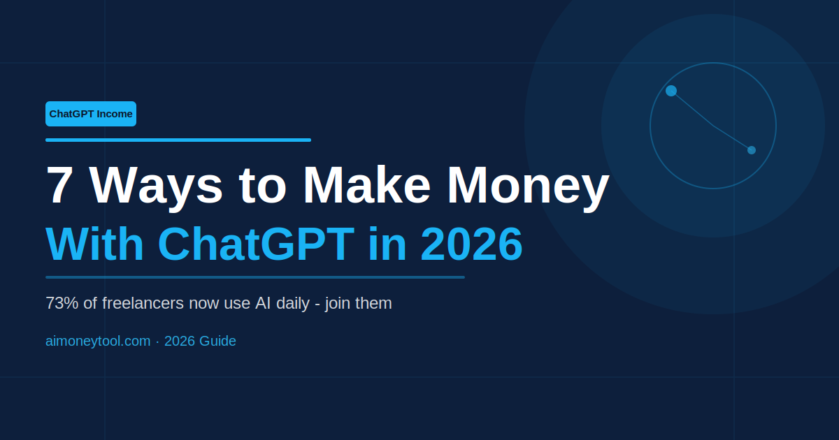 7 Proven Ways to Make Money With ChatGPT in 2026